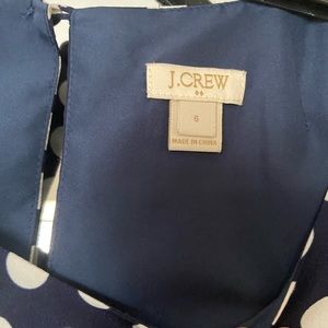 J. Crew Dresses - J. Crew Navy and White Polka Dot Dress J. Crew Dresses - J. Crew Navy and White Polka Dot Dress